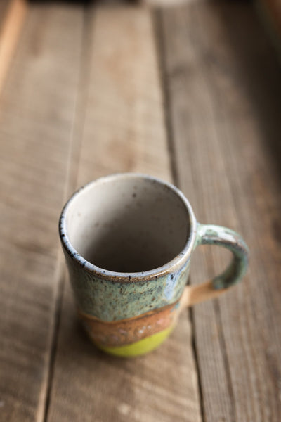 GOLD LUSTRE** 10 oz Wildflower Hills Mug