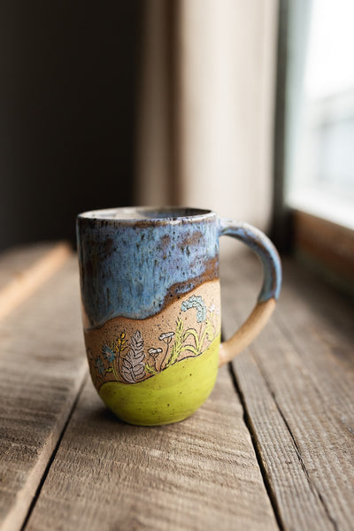 12 oz Wildflower Hills Mug