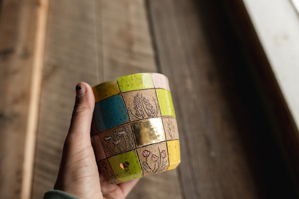 GOLD LUSTRE** 12 oz Wildflower Patchwork