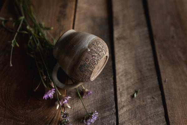 "Mug Club Extras" 14 oz Among the Wildflowers Mug