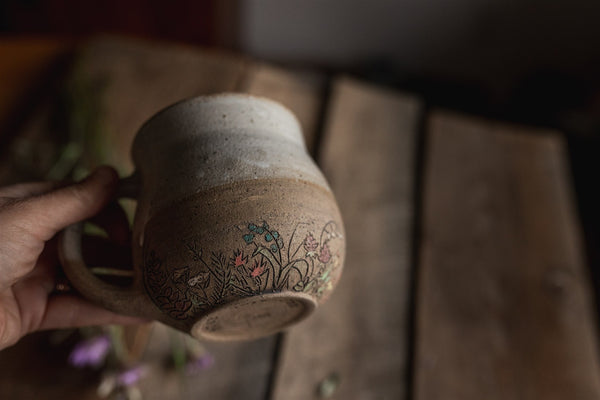 "Mug Club Extras" 16 oz Among the Wildflowers Mug